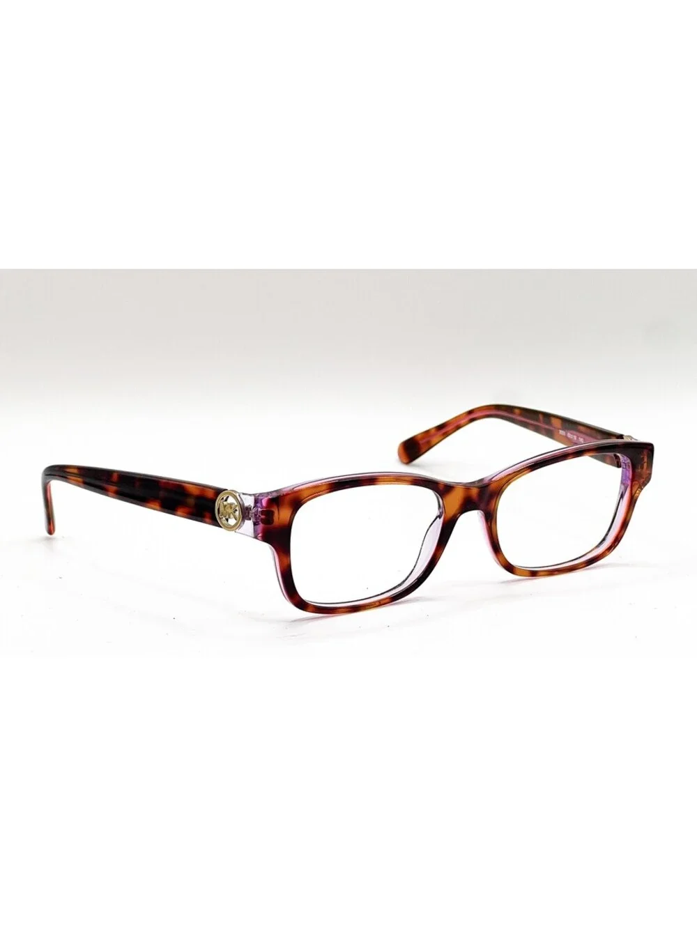 Michael Kors MK 8001 3003 Tortoise/Pink/Purple Authentic Eyeglass Frames 53-18